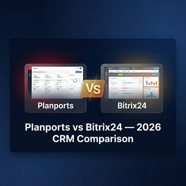 Planports vs Bitrix24 CRM Comparison 2026
