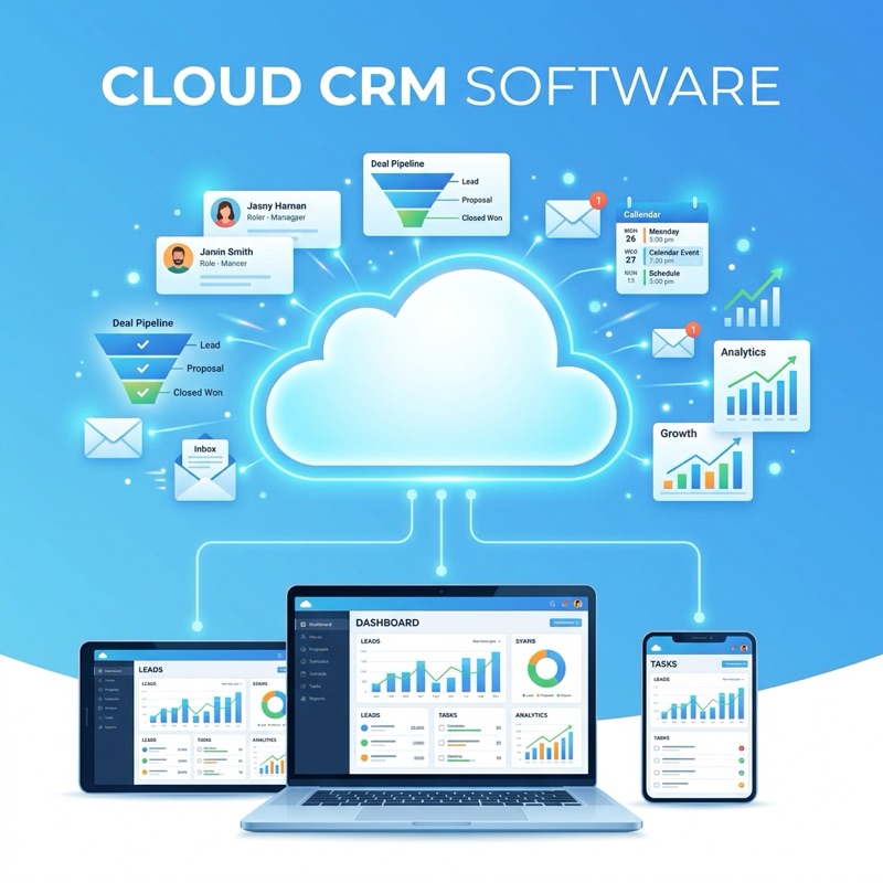 What is Cloud CRM?