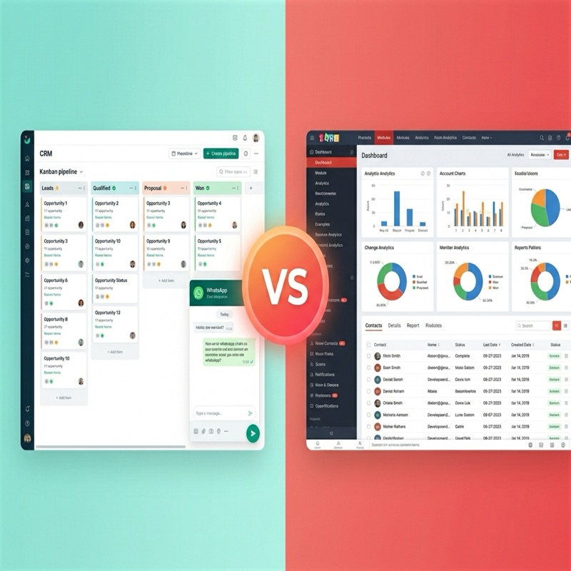 Planports vs Zoho CRM Karşılaştırma 2026