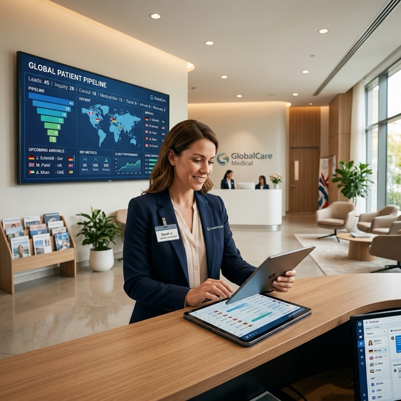 Sağlık turizminde CRM ile hasta takibi